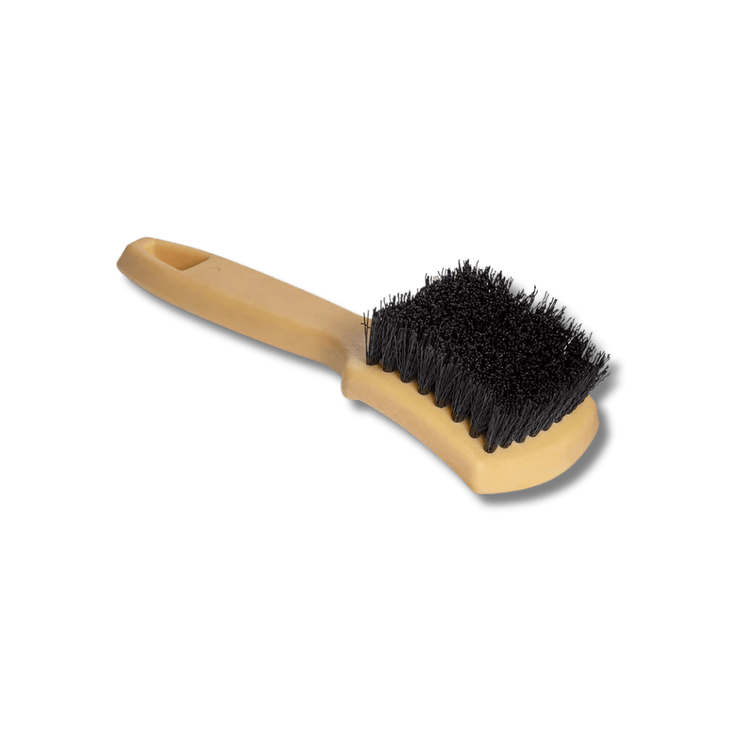 A bottle of Hi - Tech Whitewall and Tire Nylon Brush on a white background.