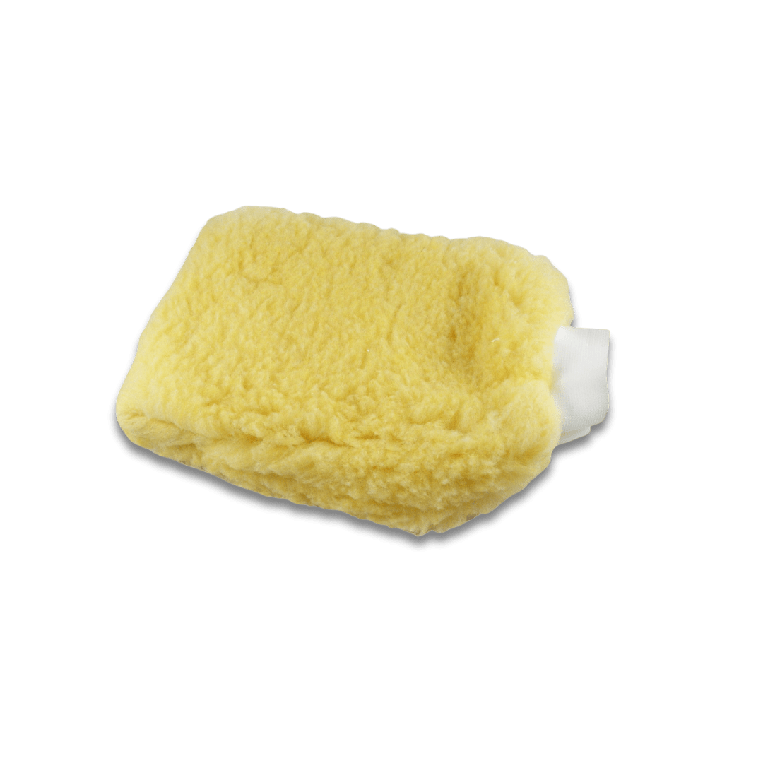 A bottle of Magna Shine Wash Mitt on a white background.