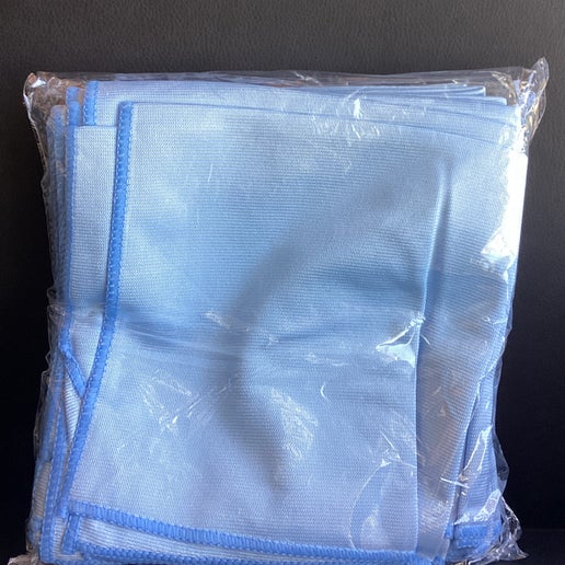 A bottle of Hi - Tech Glass Towels (12 Pack) on a white background.