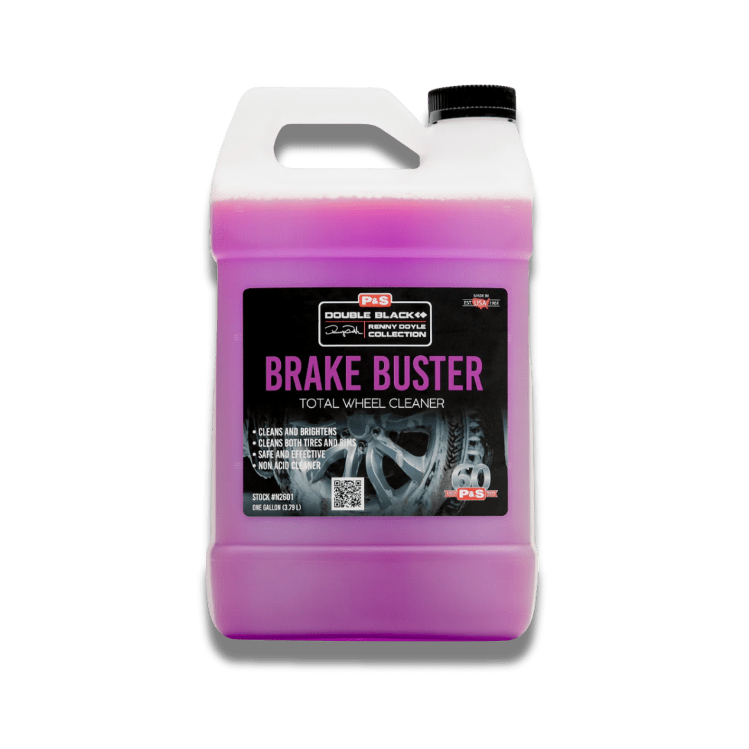 A bottle of P&S Brake Buster on a white background.