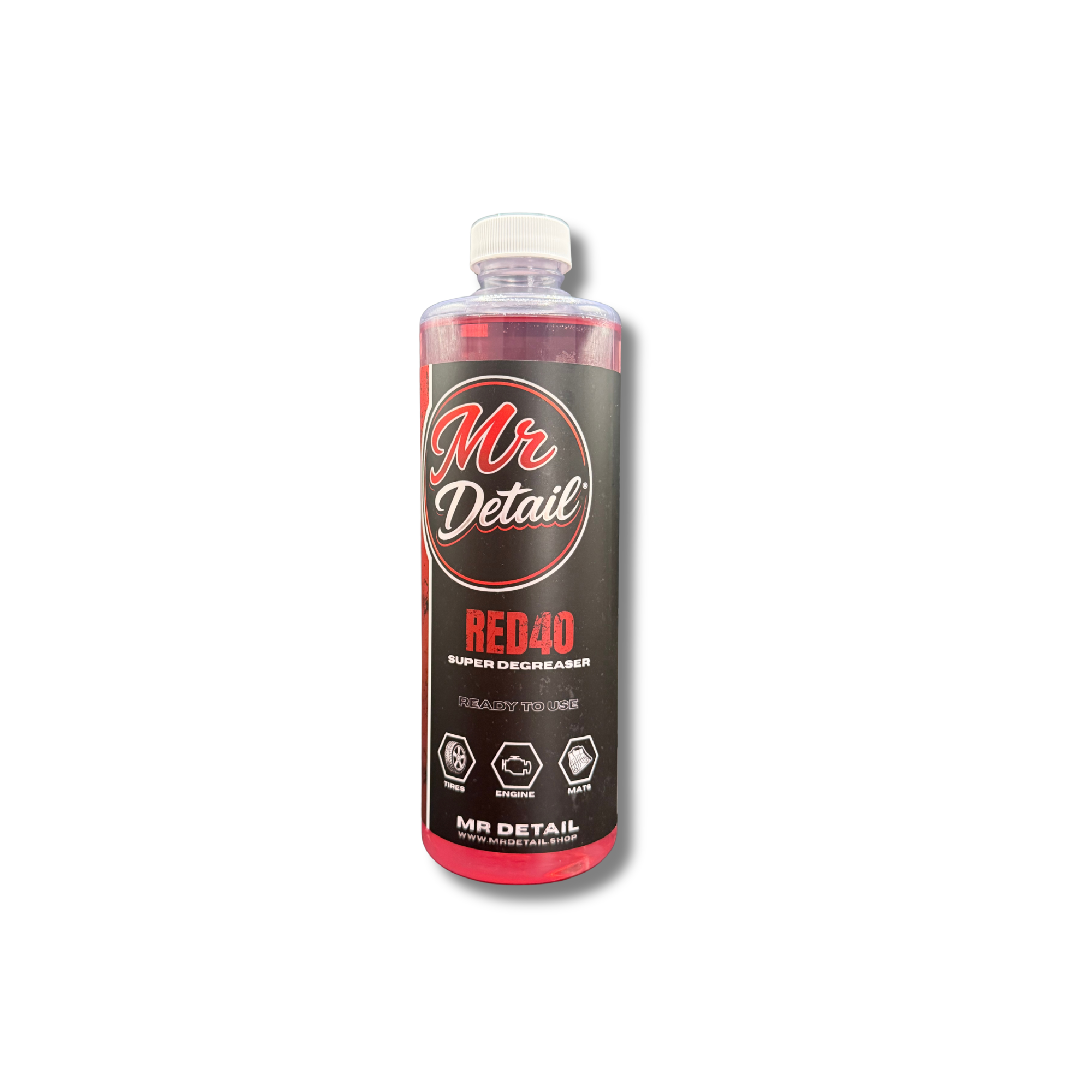 Mr Detail Red40 Heavy Duty Degreaser Concentrate