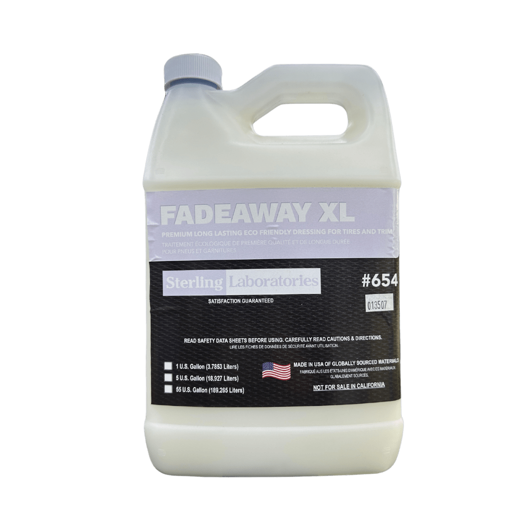 A bottle of Sterling Fadeaway XL on a white background.