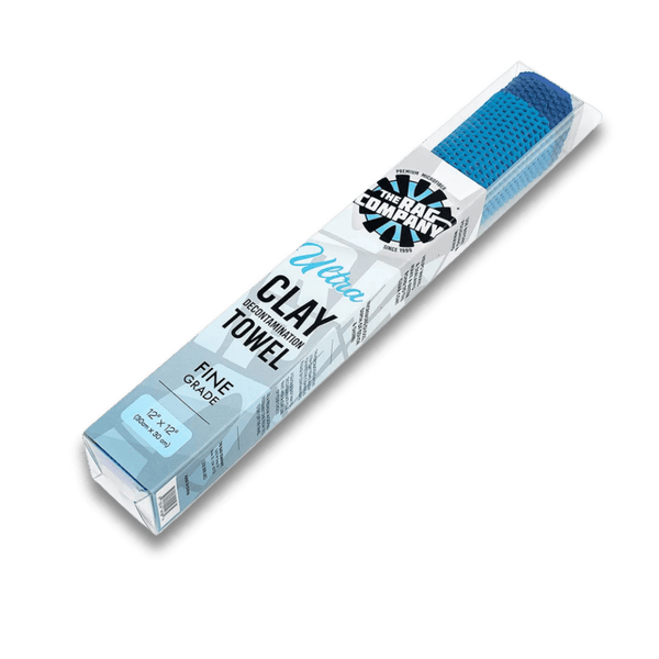 A bottle of The Rag Company Clay Towel on a white background.