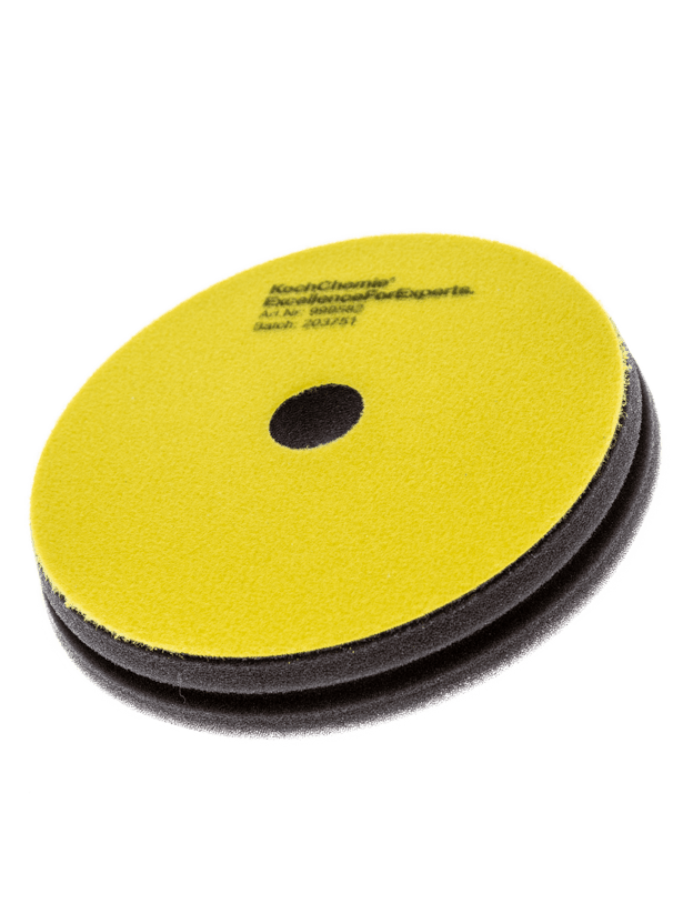 A bottle of Koch Chemie Fine Cut Pad on a white background.