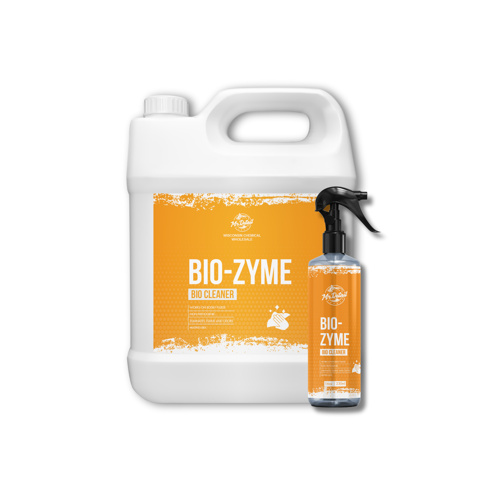 Mr Detail Bio-Zyme Enzymatic Cleaner and Odor | Wholesale | WCW
