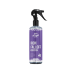 A bottle of Mr Detail Iron Falloff on a white background.