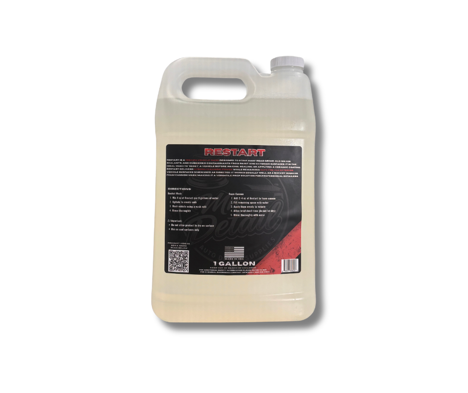 Mr Detail Restart Car Wash Soap and Surface Prep