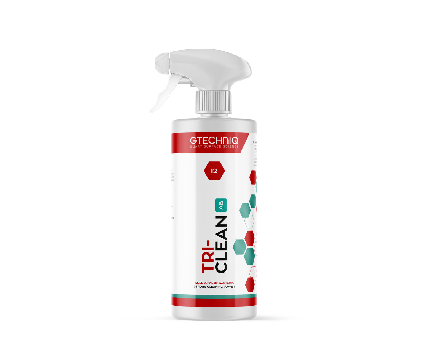 A bottle of GTechniq GTECHNIQ | I2 TRI - CLEAN on a white background.