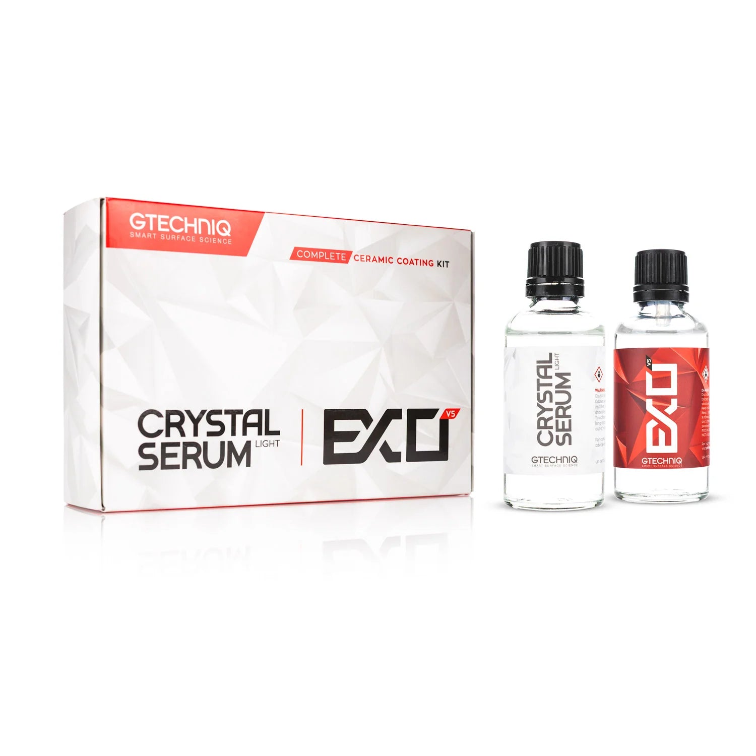 A bottle of Wisconsin Chemical Wholesale Complete Ceramic Coating Kit (CSL & EXO) on a white background.