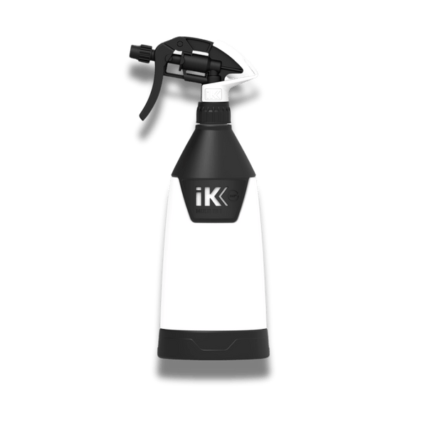 A bottle of IK MULTI TR 1 360° on a white background.