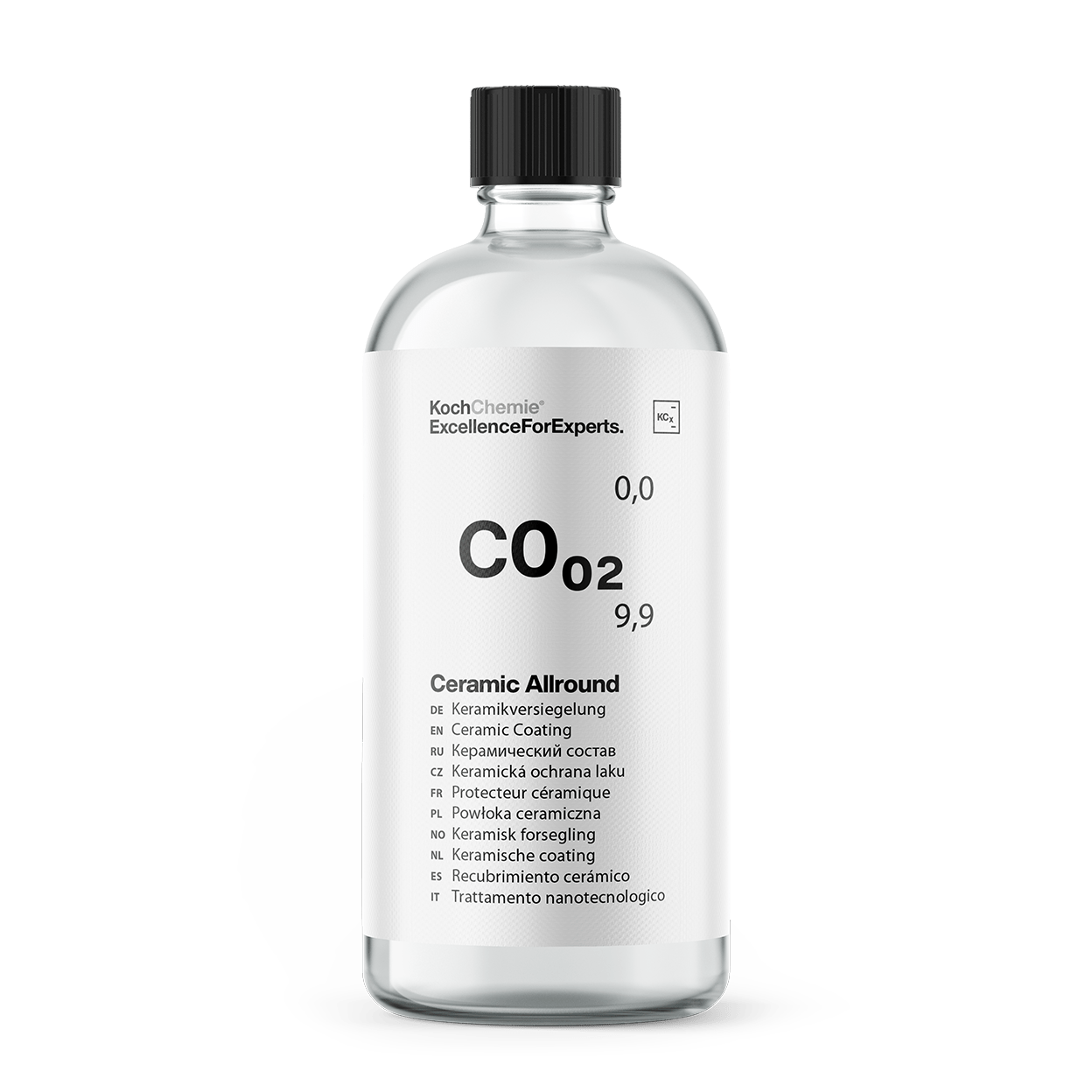 A bottle of Koch Chemie C0.02 | Ceramic Allround on a white background.