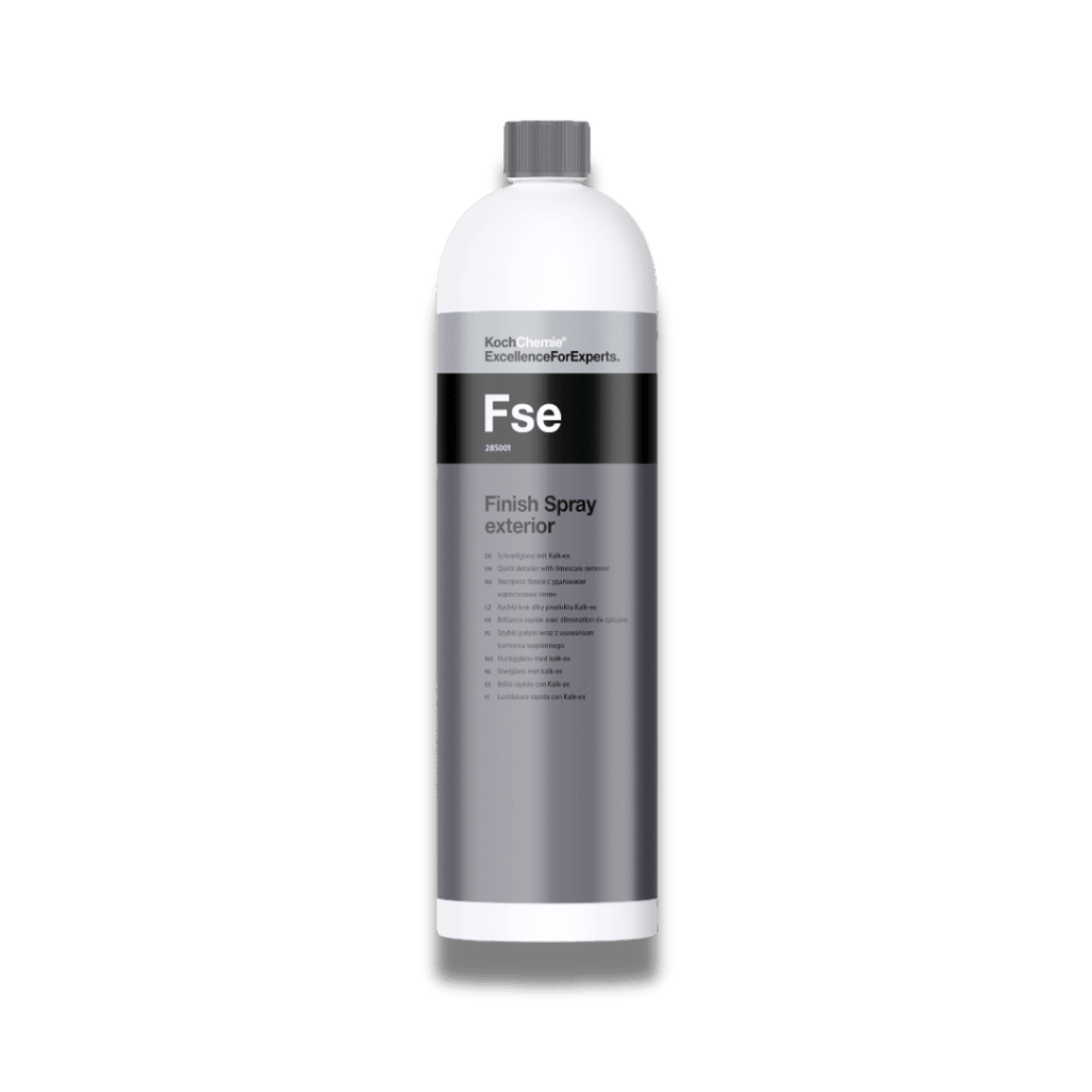 A bottle of Koch Chemie Fse | Finish Spray Exterior on a white background.