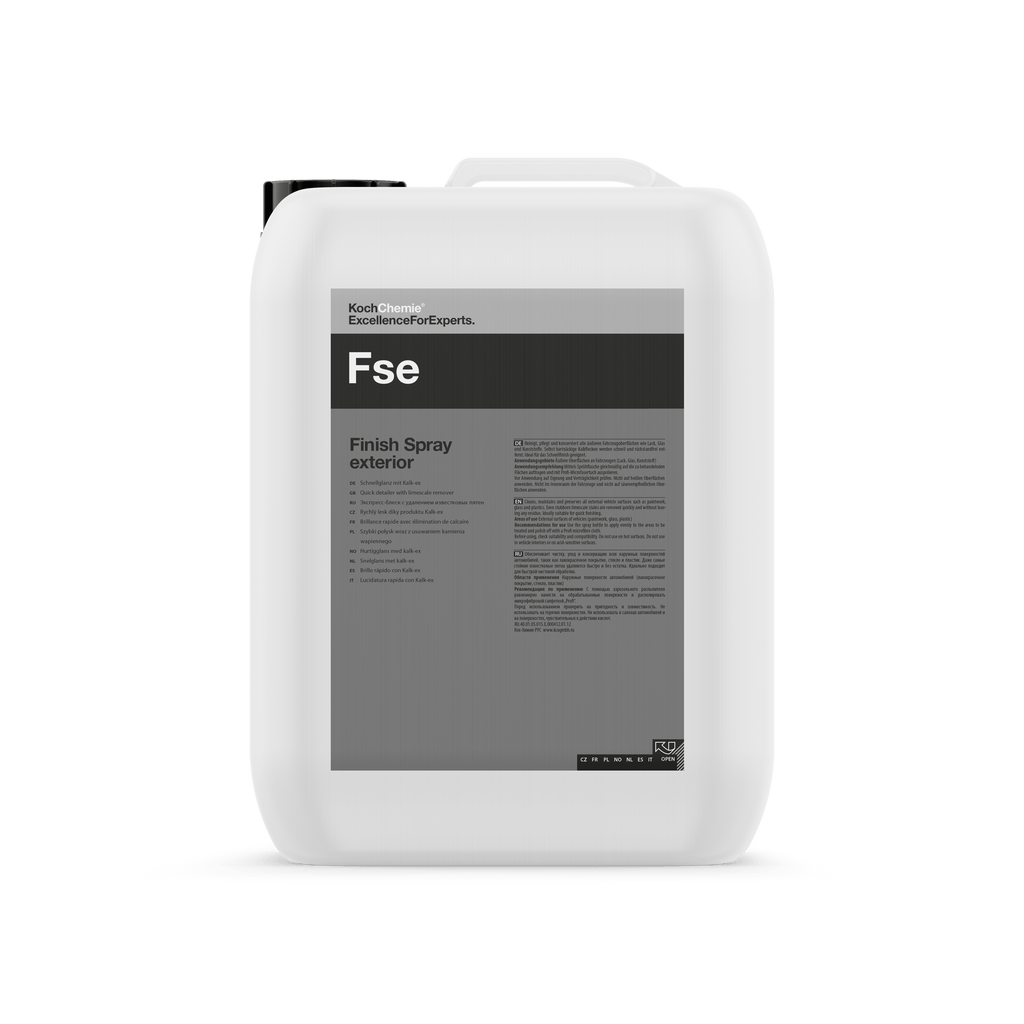 A bottle of Koch Chemie Fse | Finish Spray Exterior on a white background.