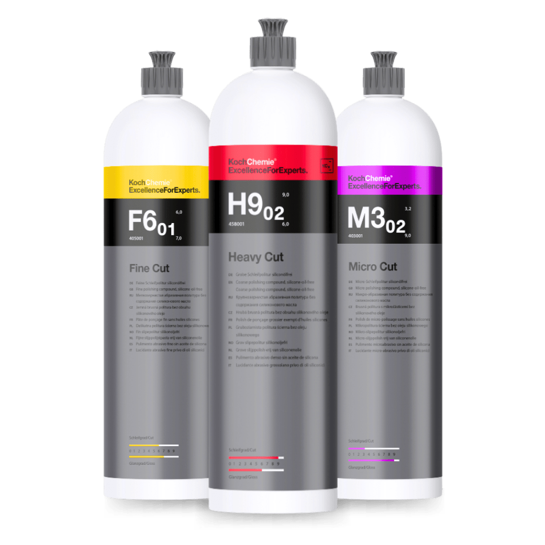 A bottle of Koch Chemie Koch Chemie 3 - Step Compound Bundle on a white background.