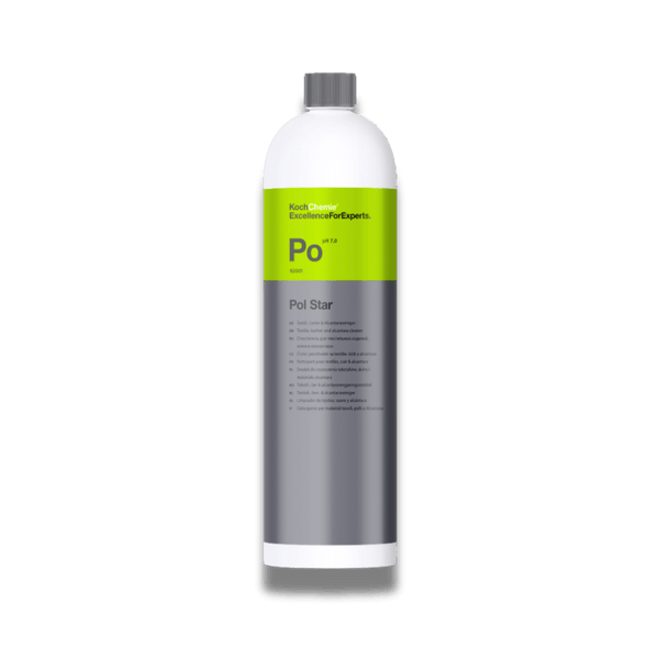A bottle of Koch Chemie Po | Pol Star on a white background.