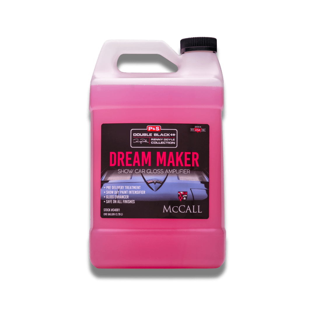A bottle of P&S Dream Maker on a white background.