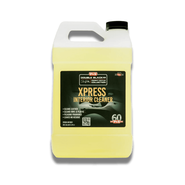 A bottle of P&S Xpress Interior Cleaner on a white background.