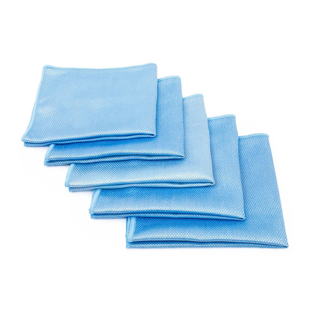 A bottle of The Rag Company Diamond Glass & Window Towel (6 Pack) on a white background.