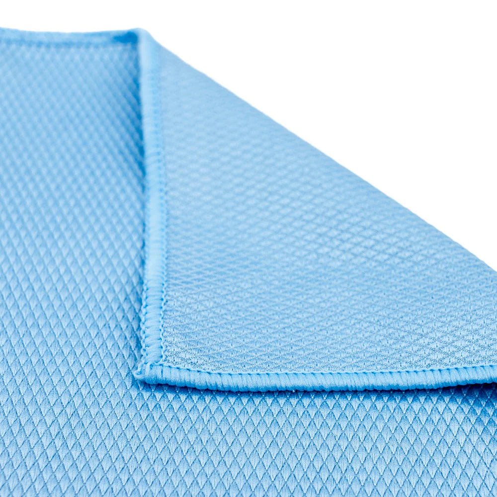 A bottle of The Rag Company Diamond Glass & Window Towel (6 Pack) on a white background.