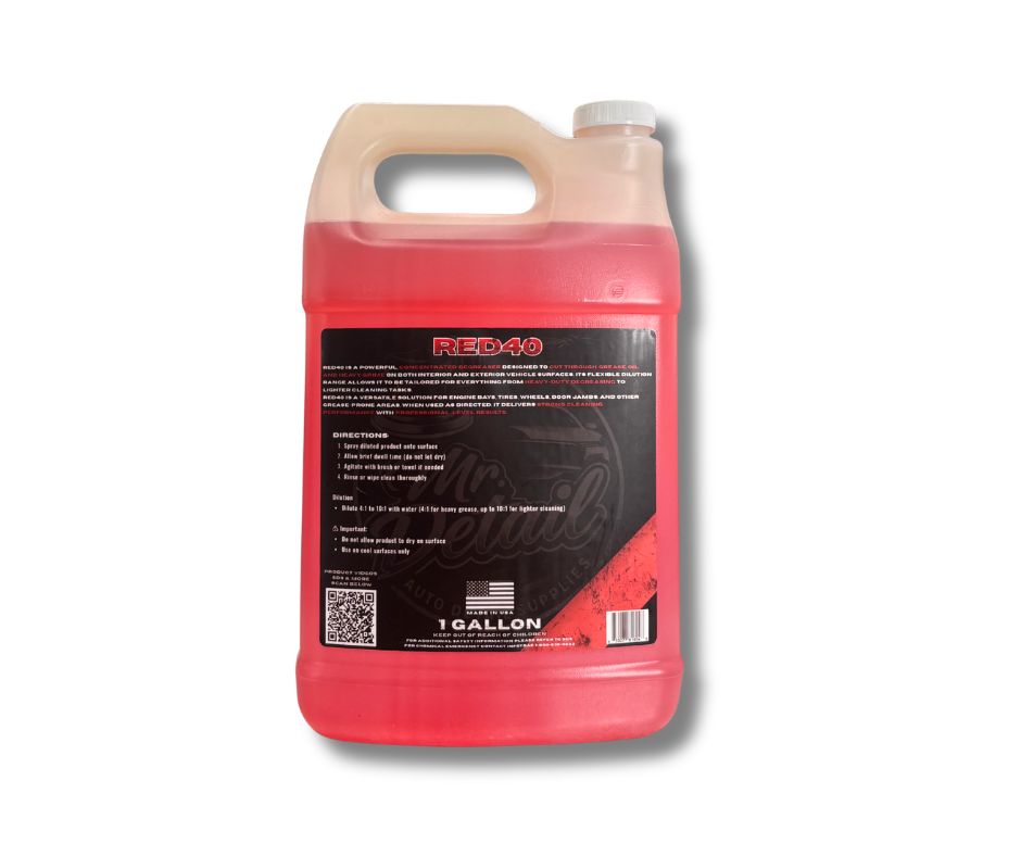 Mr Detail Red40 Heavy Duty Degreaser Concentrate